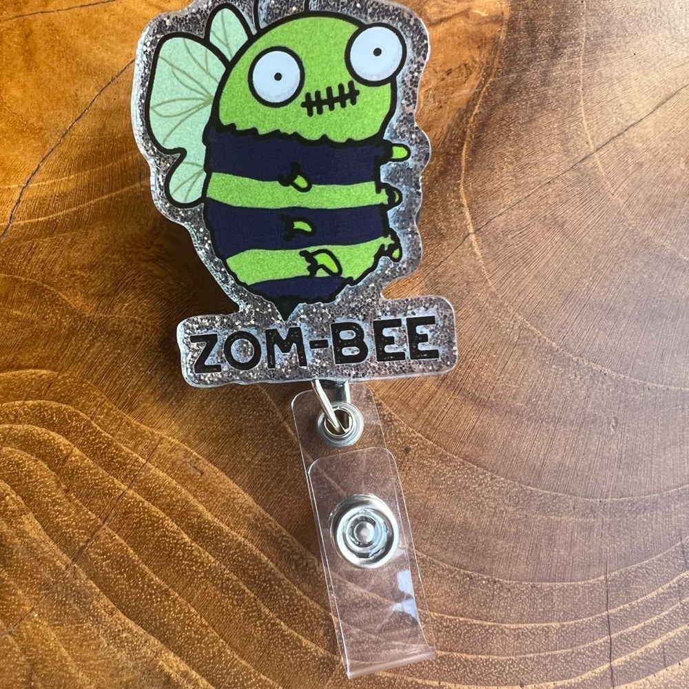 Zom-Bee Badge Reel